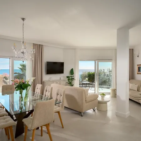 Willa Beachfront Sevid With Heated Pool And Jacuzzi Zaglavice